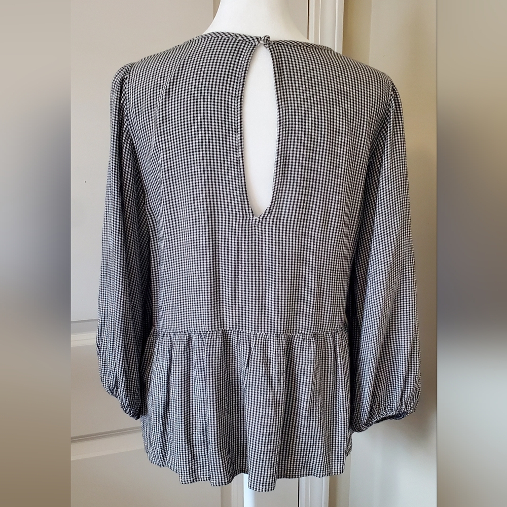 Gingham Top Euc - image 3